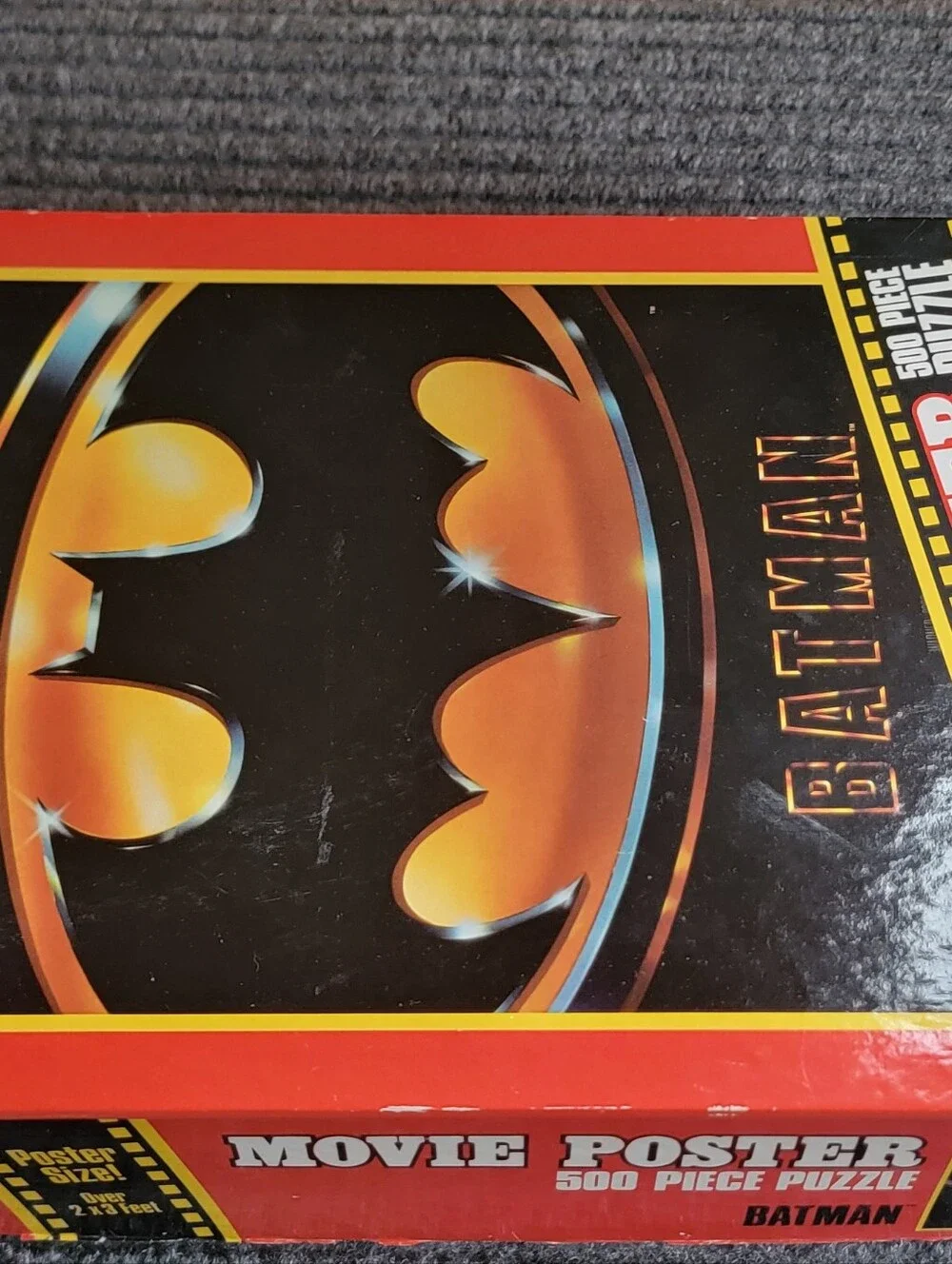 Warner Bros. 500 Piece Puzzle. BATMAN MOVIE POSTER